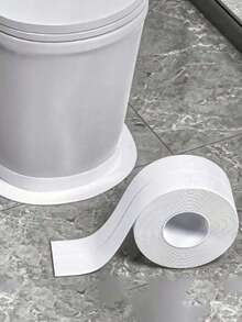 自粘浴室密封胶带，强力防水密封胶，适用于浴缸、淋浴房、水槽、马桶、地板和墙边，轻松DIY防水解决方案，马桶密封，光滑表面，防水胶粘剂，浴室家居装饰，秋季装饰，返校季 - 彩色 - 查看 4