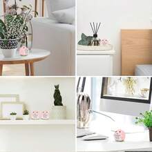 1pcHoedia Handmade Emotional Pickle Gift, Emotional Cucumber Crochet Doll Inspirational Gifts With Cards, Cute Knitted Funny Support Pickle Potato Friend... - Multicolor - View 6