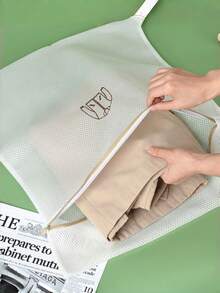 4/6-Piece Laundry Bag Set, Thickened Embroidered Laundry Net, Bra And Underwear Clothing, Pants Cleaning Bag, Anti Deformation Laundry Bag For Washing Machines, Various Sizes Of Laundry Bags, Suitable For Laundry Bags For Multiple People In Families, Suitable For Laundry Bags In Student Dormitories - Multicolor - View 6