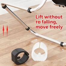 4pcs/8pcs/12pcs Plastic U-Shaped Tube Clamps For Office Chair Legs, Fits 25-28mm Diameter Round Tubes, With Fixing Holes - Multicolor - View 5