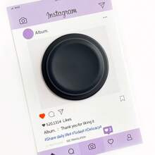 1pc Macaron Colored Silicone Magnetic Air Cushion Stand With Adhesive Backing, Foldable Desktop Support Pad Compatible With IPhone, Android Phone, Gift For Birthday, Family, Friends Gifts Birthday Push-Pull Phone Grip Phone Holder Phone Accessories - Multicolor - View 11