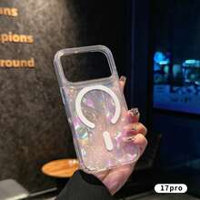 彩色磁吸式手机壳,兼容 17 Pro Max、17 Pro、17 Air、16、16 Pro、16 Pro Max、15、15 Pro、14、14 Pro、14 Pro Max 系列 - 七彩貝殼 - 查看 9