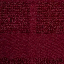 DII Trapo clásico para Platos, 100% de algodón, diseño de Ventana, para Uso Diario en la Cocina, Lavable en Lavadora, 30.48 cm x 30.48 cm, Juego de 6,(Vino sólido Ventana sólida) - Multicolor - Ver 5