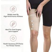 Premium Elastic Bandage Wrap - Strong Compression, Includes Extra Clips, Suitable For Sports, Wrist, Ankle And Foot - Durable Polyester Bandage, Ideal For Wrist Wraps, Ankle Support, Compact Design, Outdoor Activities - Multicolor - View 6
