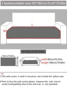 1 chiếc vỏ đệm sofa dùng được cả bốn mùa, kiểu dáng hiện đại tối giản, chống trượt, chống bụi và có thể giặt, mềm mại và không phai màu, thân thiện với thú cưng, phù hợp với sofa hình chữ L và sofa 1/2/3/4 chỗ ngồi. - Màu xám đen - Xem 14