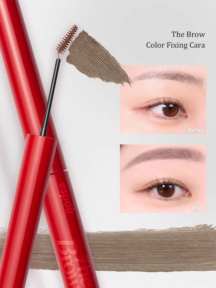 Ungüento fijador de cejas triangular ESpoir de 3g, resistente al agua y de larga duración - #2 TAUPE - Ver 1