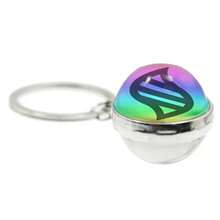 20mm Time Stone Double-Sided Sphere Keychain - Summoned Creature Evolution Stone, Romantic Couple Game, Cat Gift, Women/Men's Game, Christmas, Toy, Demon, Interactive, Party Game, Stitch Toys, Travel Toys, Classroom Fidget Toys, Mini Stuff, Bath Toys, Christmas Stationery, Stress Ball, Birthday Gift, Holiday Gift, Perfect Gift - Multicolor - View 2
