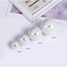 12/24/36个透明彩色生日快乐许愿球蛋糕装饰插件，适用于生日、婚礼、毕业典礼、各种派对蛋糕装饰 - 無色 - 查看 14