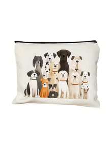 这款时尚女士洗漱包印有卡通小狗图案，可作为便携式化妆品收纳包、时尚旅行配件和拉链化妆包使用，适合旅行和日常使用。它是一款多功能收纳包，可存放文具、学生铅笔盒、零食、药品和各种小物件，是送给朋友、姐妹、返校同学和朋友的完美礼物，也是情人节的理想之选。 - 彩色 - 查看 10