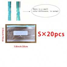 45个可重复使用的密封食品保鲜袋（10个大号，15个中号，20个小号），加厚冷冻袋，微波炉适用，蓝色，用于长期食品保鲜和整理，透明PE拉链袋，适用于厨房食品分类、零食储存、水果蔬菜分拣，确保新鲜，必备家用食品保鲜袋 - 透明 - 查看 14