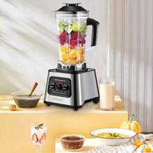 SOKANY999 Multi-Functional Home Demolition Machine, Includes Juicer, Ice Crusher, Food Cooker, Grinder, Blender. Comes With Grinding Cup, 2-In-1 Design. 2.5L Large Capacity, Stainless Steel Blades. 6000W Fast Demolition, One-Touch Cleaning. Suitable For Home And Commercial Use. - EU E Type Plug(220-240V) - View 8