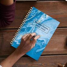 Agenda 2026 - 2028, agenda mensual u2013 Diario de citas en espiral con pestaas de 36 meses para hombres, estudiantes, familia, maestros y mujeres - Azul - Ver 9