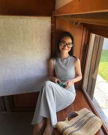 女士春季针织纯色弹力修身无袖休闲长裙，适合室内穿着、海滩度假、婚礼、生日、派对、晚宴、新年、情人节、通勤以及优雅的办公室着装。 - 淺灰色 - 查看 10