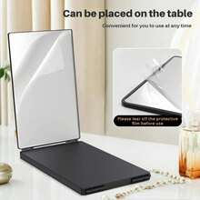 3 Way Mirror For Self Hair Cutting 360° Barber Trifold Mirror Makeup Mirror - Black - View 7