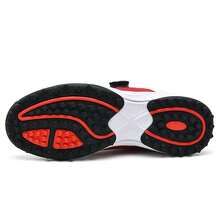 Men's Golf Shoes With Rotary Buckle Lace-Up, Anti-Slip Rubber Sole, Professional Golf Match & Training Shoes - White - View 7