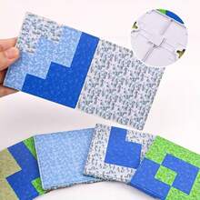 10cm/3.93in Magnetic Base Board - Variety Of Base Boards To Match Magnetic Building Blocks Toys, Magnetic Construction Toy Playset (10cm/3.93in) Colorful Base Board Supplement, DIY World Building Game Toy, Suitable For Game Enthusiasts, DIY Creative Building, Gift For Boys And Girls 3+ Years Old - Multicolor - View 6