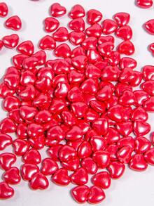 85克/3盎司心形蛋糕装饰糖粒，母亲节蛋糕装饰，烘焙甜点装饰，适用于蛋糕、冰淇淋、甜甜圈、巧克力、纸杯蛋糕、马卡龙 | 生日、婚礼、母亲节、情人节、DIY派对用品 - 彩色 - 查看 2