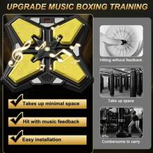 Parent-Child Music Boxing Pad: Smart Counting & Light Effects | 3-8 Yrs Halloween/Xmas Gift