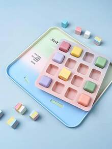 Bộ 2 khuôn nướng silicon 16 ngăn, thích hợp làm kẹo, thạch, xà phòng thủ công, trang trí bánh, khuôn nướng sô cô la, khuôn làm sô cô la khối, dụng cụ làm bánh, khuôn làm bánh tại nhà, khuôn làm món tráng miệng, bộ khuôn nướng. - Nhiều màu - Xem 6