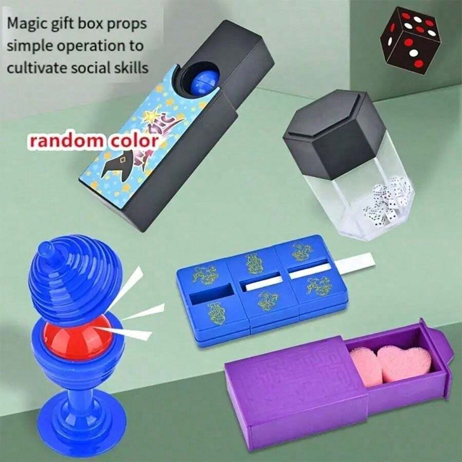 复活节和感恩节派对吸睛神器！神奇花朵魔术套装——成人魔术爱好者的必备！在节日聚会上大显身手吧！将空棍变成羽毛花的神奇魔术一定会让你的家人和朋友惊叹不已~ 无论是创意十足的复活节庆祝活动，还是温馨的感恩节派对，这套魔术道具都能让你化身“魔术专家”，为节日增添许多奇幻和惊喜。 - 彩色 - 查看 1