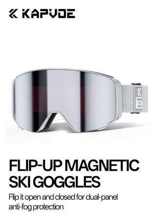  1pc KAPVOE Sports Glasses Fashion Ski Goggles Snow Glasses Snowboard Skiing Eyewear Ski Glasses