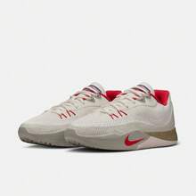 Nike 耐克男士S.T. FLARE EP篮球鞋，低帮 - 白色 - 查看 5