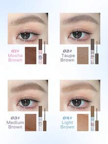 FLORTTE Glass Sea Series Brow Mascara - 03#Medium Brown - View 7