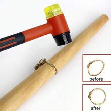 2件套戒指模具工具，经济实用，珠宝制作工具，用于调整戒指尺寸，DIY珠宝工具 - 彩色 - 查看 7