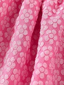 2pcs/Set Girls Casual Floral 3D Applique Soft Comfortable Woven Fabric Camisole Top And Shorts Set, Suitable For Outdoor Wear, Spring/Summer