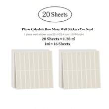 1/10/20 Piezas Azulejos de pared autoadhesivos de color dopamina - Azulejos de salpicadero brillantes para cocina y baño, fácil DIY, pegatinas de azulejos de pared autoadhesivas y removibles, adecuadas para salpicadero de cocina y baño de vacaciones - Multicolor - Ver 21