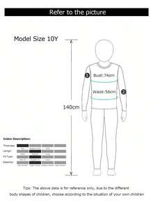 2 pièces/Set Ensemble de sport et décontracté minimaliste avec imprimé nœud, t-shirt noir et pantalon droit ample. Convient pour l'école, les rassemblements, les activités de plein air et le port quotidien pour les filles. - Noir - Voir 8