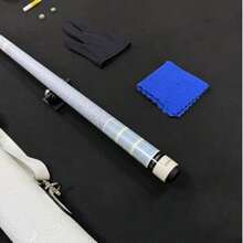 High-Quality Professional Billiard Cue, Featuring Advanced Technology, Latest Wrapping Technique, 11.5mm Tip, Elegant And Unique Pattern. The Cue Comes With A White Embossed Cue Case, Crafted With Embossed Carving Technique. - A - View 4