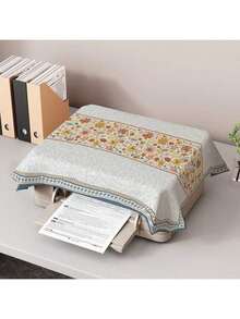 1pc Multi-Style Universal Dust Cover Cloth (Waterproof & Washable) - Retro/Geometric Pattern For Printer, Projector, Rice Cooker & Air Fryer | Home Appliance Protection,Women's Day,Travel Essentials,Wedding Favours,Y2k,Bedroom,Car Accessories Women,Kitchen Decor,Kitchen Decor,Household Items - Multicolor - View 16