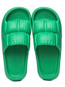 1双厚底防滑EVA拖鞋，四季通用，男女皆宜，防滑、速干、柔软轻便，浴室拖鞋，露趾厚底室内外拖鞋，情侣款，厚底设计，休闲百搭，室内外均可穿着。鞋子，春夏精选，伴娘礼物，房间，卧室装饰，海滩，旅行，男士，女士，度假，妇女节，旅行必备，婚礼回礼，Y2K，卧室，女士汽车配件，厨房装饰，可爱小物，母亲节礼物，卧室装饰，花园，厨房装饰，夏季，海滩，旅行必备，房间装饰，软萌，毕业季 - 彩色 - 查看 14