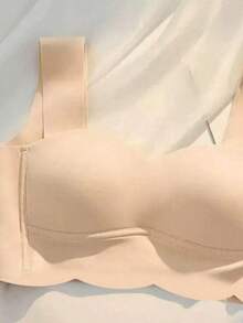 3 sztuki/zestaw bezszwowy biustonosz sportowy bez fiszbin dla małego biustu, podnoszący i wspierający, wyjmowane miseczki, cienkie miękkie wypełnienie, antypoślizgowy - Wielokolorowe - Zobacz 4