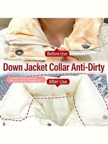 这款高品质透明PU胶带专为羽绒服设计。它易于裁剪和粘贴，非常适合容易沾染污渍的羽绒服，尤其适用于领口和袖口等部位。这款羽绒服领口保护贴是防止化妆品污渍、保持领口清洁的理想之选。 - 彩色 - 查看 5