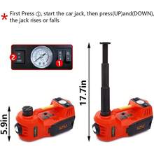 5 Ton Hydraulic Trolley Floor Jack Car Jack Kit 5Ton DC 12V Electric Hydraulic Car Jack Lift - 預設 - 查看 2