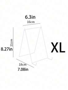 1pc N-Shaped Iron Art Photo Frame Stand, Minimalist Metal Holder For Smartphone/Tablet, Decorative Display Rack - Multicolor - View 5
