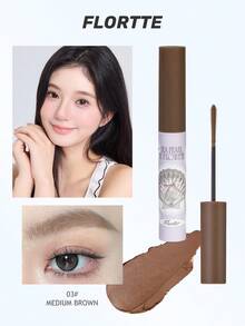FLORTTE Glass Sea Series Brow Mascara - 03#Medium Brown - View 11