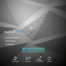 12 Piezas Decorativos Para Paredes Paneles Decorativos 3D Paneles de pared decorativos de PVC impermeables 30x30cm para decoracin del hogar, oficina, interior, sala de estar y tienda. 12 - 12 - Ver 3