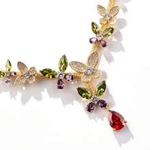 3pcs/Set Women's Fashion Jewelry Set, Jewelry Set, Accessories, Accessory Set, Diamond Necklace, Pendant, Jewelry, Necklace, Earrings, Jewelry Set, Women's Jewelry, Wedding, Wedding Accessories, Suitable For Women/Bride/Bridesmaid/Holiday/Party/Wedding/Banquet Wear, Gift - Jewelry Set - View 10