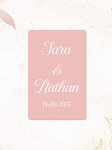 定制照片扑克牌，中心切割设计 - 个性化照片扑克牌 - 适合作为礼物、婚礼、派对和游戏之夜的礼品 - 送给伴侣、朋友和家人的最佳纪念礼物 - 彩色 - 查看 15