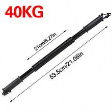 Power Twisters Chest Expander Bendy Bend Spring Muscle Toning Gym Equipment 30/40/50KG - Black - View 10