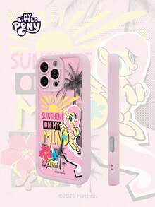 MY LITTLE PONY 官方正品卡通女孩风格手机壳，兼容苹果 17、17 Air、17 Pro、17 Pro Max、11、12、13、14、15、14 Plus、15 Plus、16 Plus、15 Pro Max、16 Pro、16 Pro Max、XR - 粉色 - 查看 2