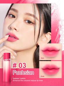 ESpoir Velvet Matte Lipstick, Matte Finish, Long-Lasting, 3g - #03 FUCHSIAN - View 3