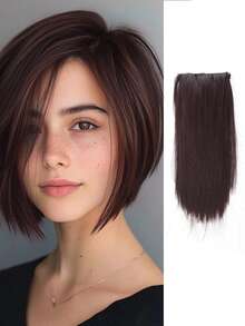 Synthetic Wigs Invisible Seamless Hair Pads Clip In Hair Extension Fluffy Pad Hight Hairpiece For Women Top Side Cover Hairpiece Suitable For Women's Daily Wear And Gatherings