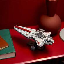 LEGO Star Wars Venator-Class Attack Cruiser Building Set For Adults, Men & Women, Ages 18+ - Movie Collectible & Room Decor For Office, Bedroom, Or Book Shelf - Gift Idea For Birthdays - 75441 - 75441 - View 10