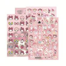 Sanrio 8张三丽鸥美乐蒂异形贴纸 - 高美感少女心治愈防水DIY包装材料剪贴簿用品剪贴簿文具 - 8張 - 查看 5
