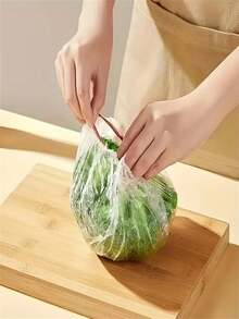 Transparent Disposable Plastic Wraps - Food- Polypropylene Material For Snacks, Fruits, Vegetables, And Bread - Multipurpose Storage For Home Or Restaurant Use, Food Storage Organizer | Transparent Design | Durable Plastic - Multicolor - View 6