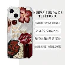 Funda La chica más afortunada para celular con . Funda protectora estampada para for 11, 11PRO, 11PROMAX, 12,12PRO, 12PROMAX, 13,14, 13PRO, 13PROMAX, 14PLUS, 14PRO, 14PROMAX,15, 15PLUS, 15PRO, 15PROMAX,16, 16E, 16PLUS, 16PRO, 16PROMAX,17, 17AIR, 17PRO, 17PROMAX, X,XS, XR, XSMAX - Multicolor - Ver 2